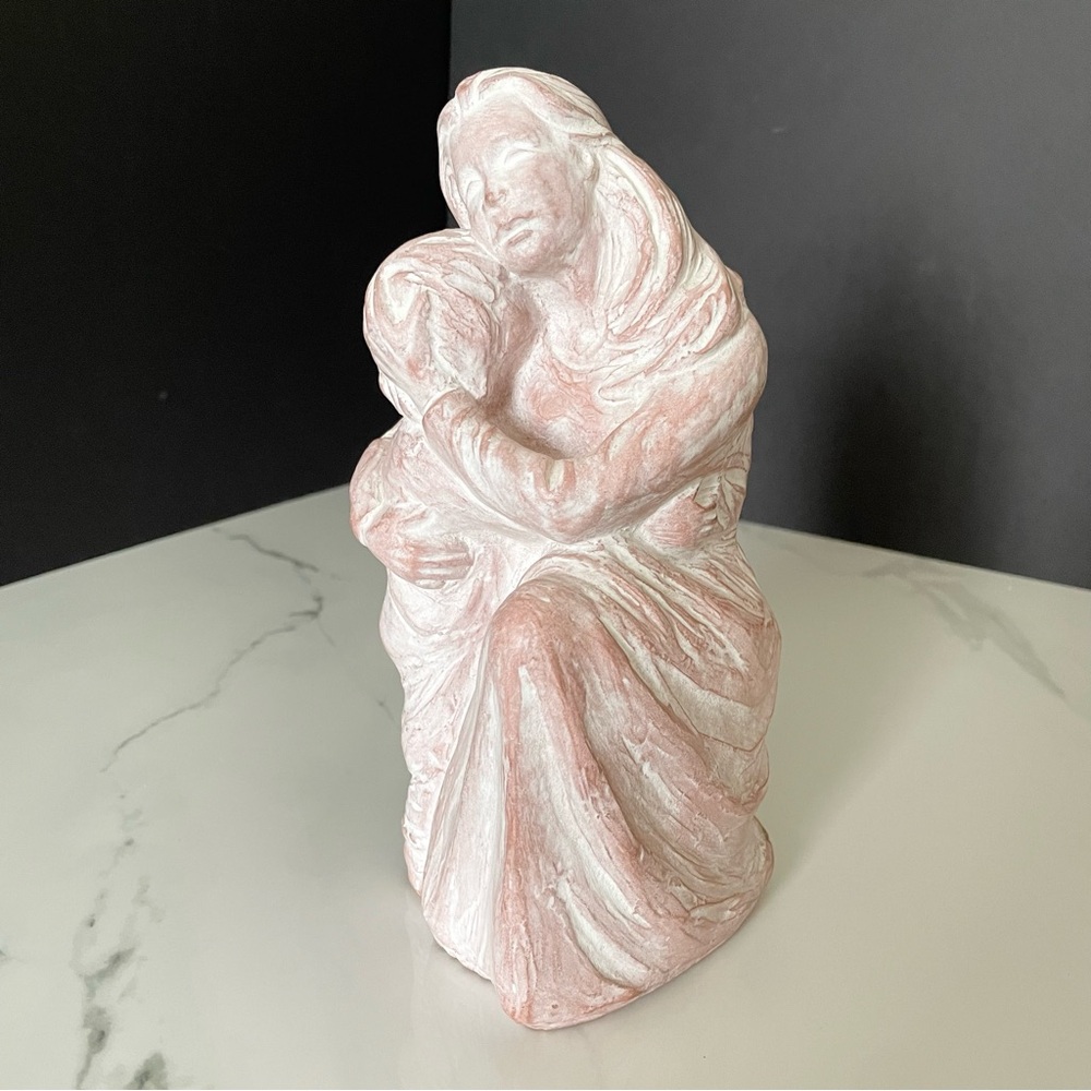 "Comfort" Mother Hugging Child Statue Figurine by Isabel Bloom